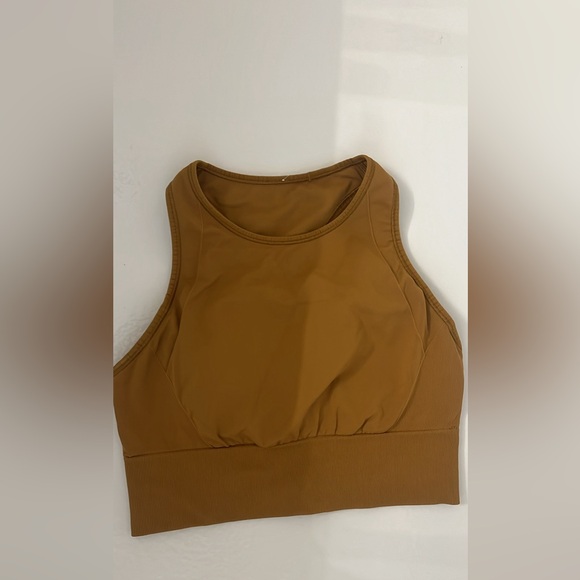 Seamless Lululemon Long Line Sports Bra - Picture 2 of 6